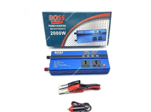 خرید و قیمت مبدل برق (کانورتر) ۱۲ به ۲۲۰ ولت ۲۰۰۰ وات باس مدل Bs-co2000