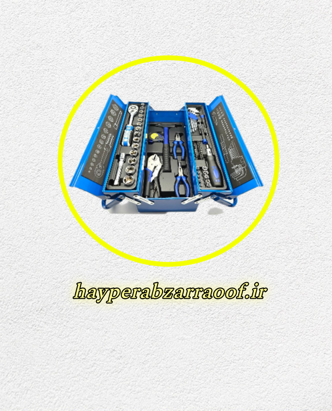 قیمت مجموعه جعبه بکس و ابزار ۶۵ عددی صنعتی باس مدل Bs65| خرید و ارسال فوری